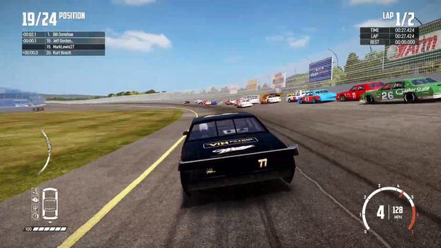 WRECKFEST CRASHES | NASCAR LEGENDS | MOON GRAVITY | MICHIGAN OVAL RACEWAY