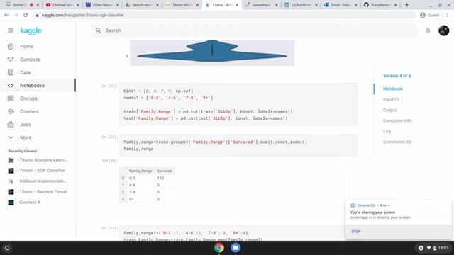 Solution to Kaggle Titanic Competition - XGBClassifier смотреть онлайн