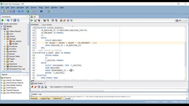 Oracle PLSQL - Packages :-) Paquetes - 20-04-2023 смотреть онлайн