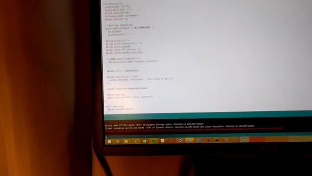 Esp12e blink and Web server examples смотреть онлайн