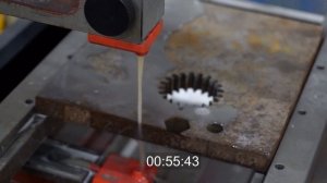 Электроэрозионный проволочно-вырезной станок Metal Master DK77 DRO. Работа на станке.Электроэрозионн