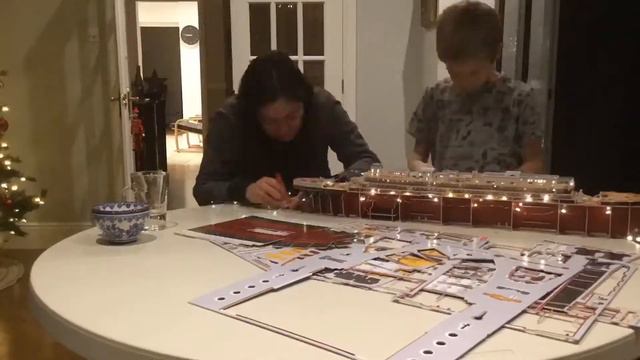 Time Lapse Of Titanic 3D Puzzle Build By CubicFun