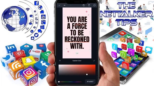 How To Use Canva: Graphic Design, Video Collage, Logo Maker On Your Android | The NetTalker Tips смотреть онлайн