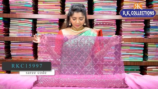 Latest Designer Wear Sarees@Rkcollectionssarees смотреть онлайн