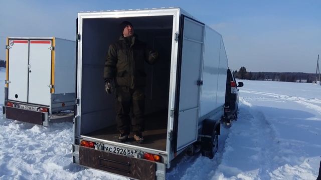 Прицеп для перевозки мототехники своими руками, для рыбалки, отдыха, путешествий... смотреть онлайн