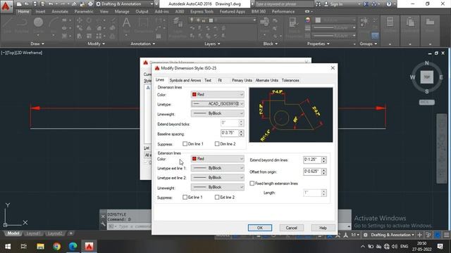 #Dimension Styles and Dimension style manager in #AutoCAD by #aartigallery #learning смотреть онлайн