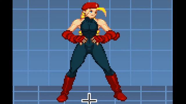 MUGEN Cammy Delta Red 2022 Update WIP Video #8: Palettes Set #1 смотреть онлайн