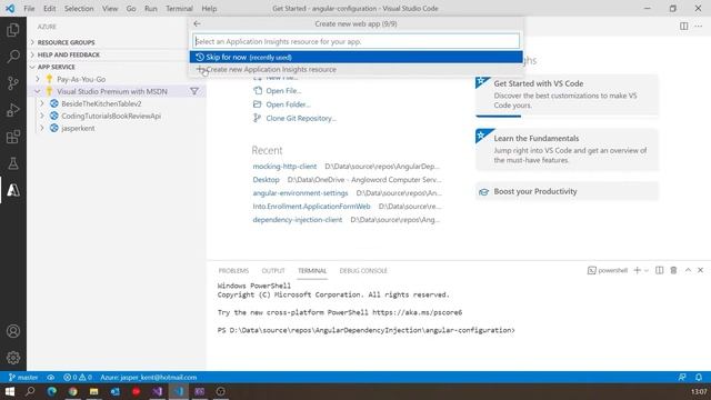 Deploying Angular to Azure смотреть онлайн