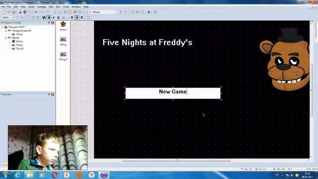 Предупреждение, меню и газета - FNaF №1 - Clickteam Fusion 2.5 - Создание игр смотреть онлайн
