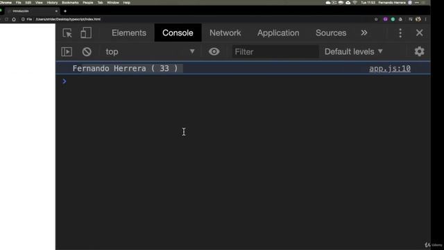 14 Template literales del ES6 TypeScript смотреть онлайн
