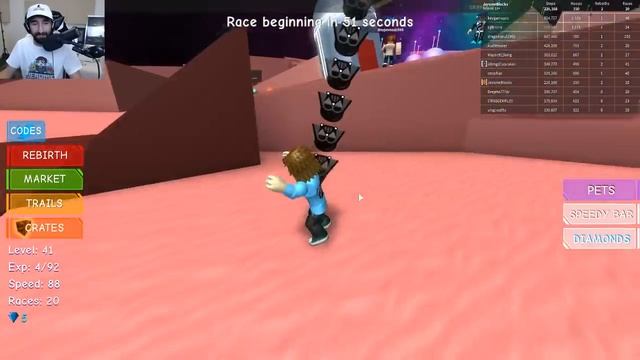 DARTH VADER STAR WARS TRAIL - ROBLOX SPEED SIMULATOR! смотреть онлайн