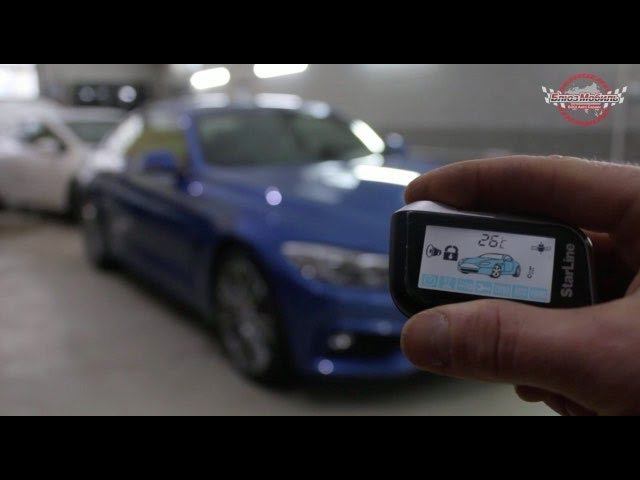 Установка автозапуска StarLine A93 с GSM на #BMW M Power 420d