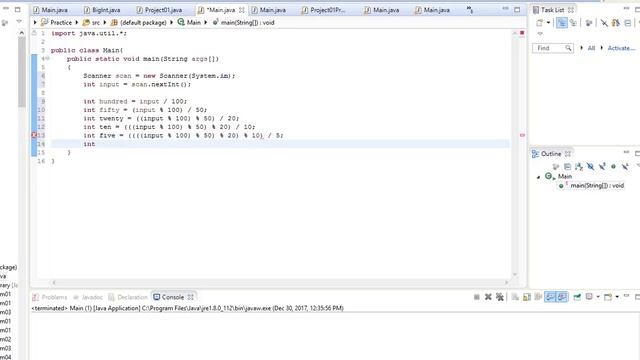 URI Online Judge Solutions in Java - Problem 1018 смотреть онлайн