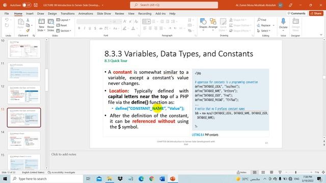 LECTURE 08 Introduction to Server Side Development with PHP смотреть онлайн