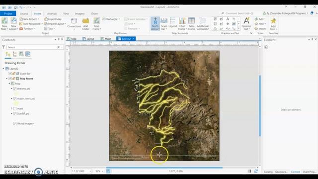 Creating a Report Style Map in ArcGIS Pro смотреть онлайн