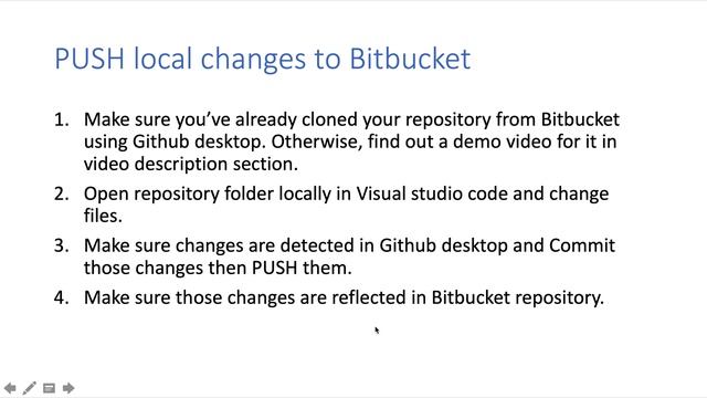 PULL and PUSH source code from Bitbucket using Github Desktop смотреть онлайн