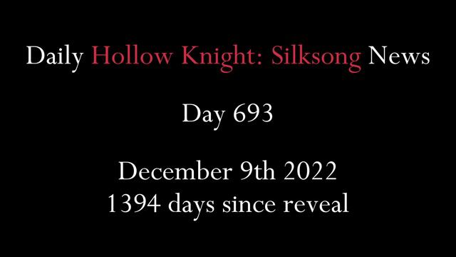 Daily Hollow Knight: Silksong News - Day 693 смотреть онлайн