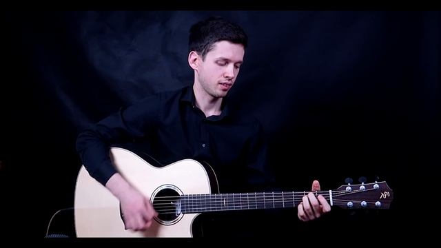 10 Крутых Рифов на акустической гитаре медиатором смотреть онлайн