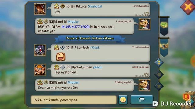 Indikasi kirim rss pake akun bot atau cheater lords mobile смотреть онлайн