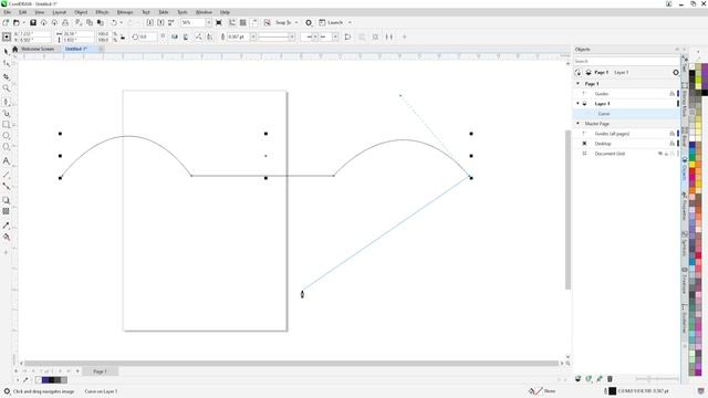 How To Use The Corel Draw Pen Tool Like A Pro! | Corel Draw Tutorials смотреть онлайн