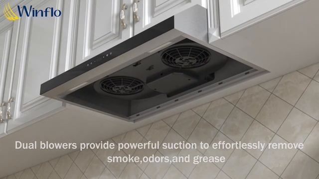 Winflo Under Cabinet Range Hood 011 Series смотреть онлайн