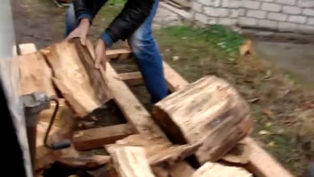 Авто-дровокол своими руками смотреть онлайн