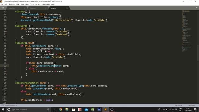 "Memory Card Game" using HTML, CSS and JavaScript-Part-2|CODE WITH NM смотреть онлайн