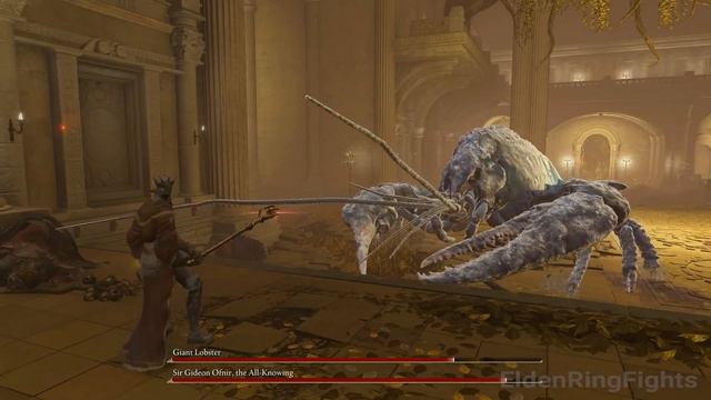 Giant Lobster Vs Bosses - Elden Ring смотреть онлайн