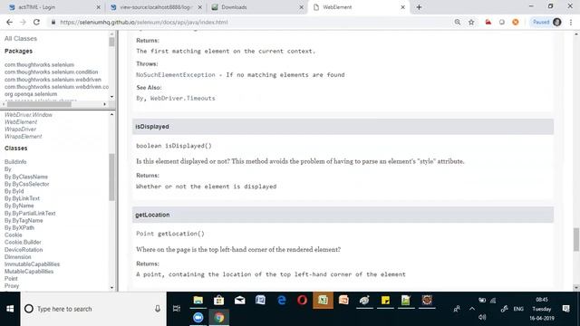 Selenium Basic Methods continued... смотреть онлайн