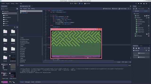 Godot 3 - CHIP 8 Emulator смотреть онлайн