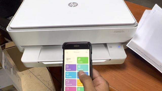 HP Deskjet Plus Ink Advantage 6075 Printer Complete Wireless Setup Guide смотреть онлайн