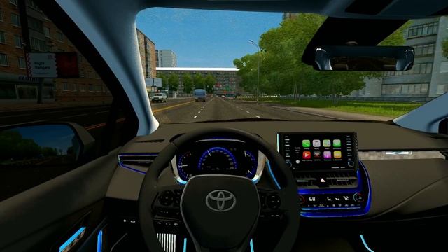 [ City Car Driving ] Toyota Corolla 2019 - Steering Wheel GAMEPLAY смотреть онлайн