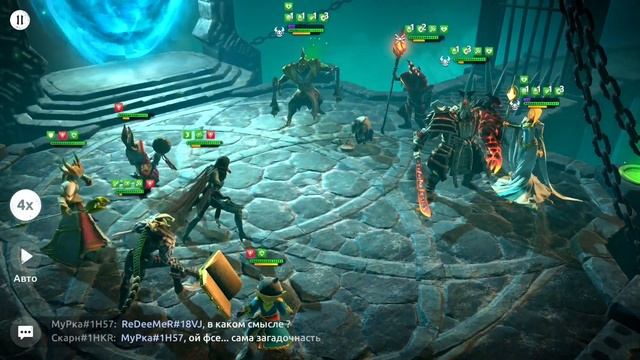 Даймео(Босс Высшие Эльфы) в деле! Подземелье ужасов! Age of magic! смотреть онлайн