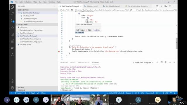 PowerShell Testing with Pester 5 смотреть онлайн