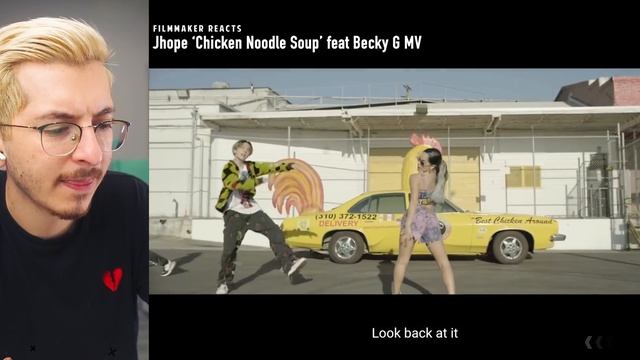 FILMMAKER Reacts To J-hope 'Chicken Noodle Soup' MV