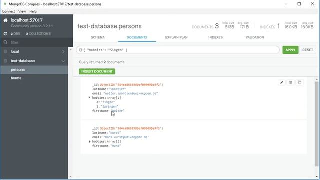 Web-Technologien, Datenbanken #11: MongoDB-Demo смотреть онлайн