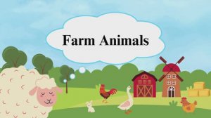 ДОМАШНИЕ ЖИВОТНЫЕ НА АНГЛИЙСКОМ ДЛЯ ДЕТЕЙ/ FARM ANIMALS IN ENGLISH FOR KIDS