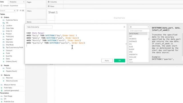 Control Date Filter with a Parameter in Tableau смотреть онлайн