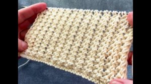 ОДИН РЯД! ТРИ ПЕТЛИ! knitting patterns ЧУДО УЗОР!✔️