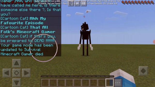 Epic Sans vs Cartoon Cat Ex in minecraft pe смотреть онлайн