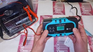 Умное зарядное устройство 12v/10a для автомобильных аккумуляторов с AliExpress