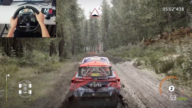 Hyundai i20 N Rally - EA Sports WRC | Logitech g920 gameplay #wrc #wrcrrally смотреть онлайн
