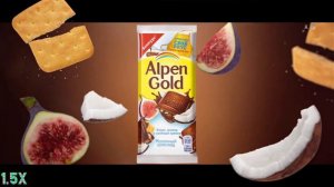 Alpen Gold — Инжир, кокос и соленый крекер (в 8х быстрее)