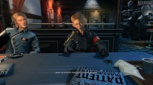 ТЕСТ ФРАУ ЭНГЕЛЬ в Wolfenstein The New Order - сцена в поезде