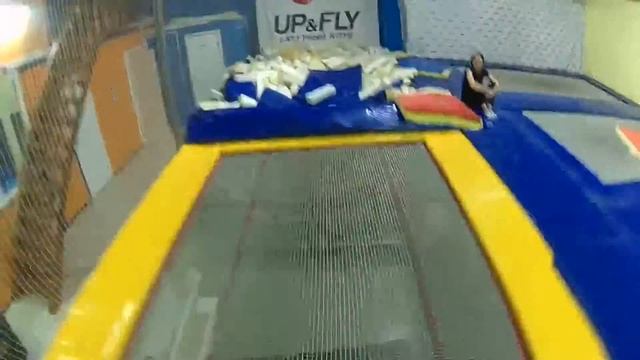 Сальто назад от первого лица.