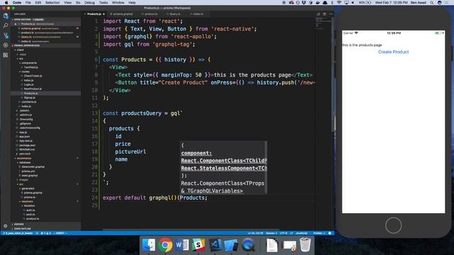 Fetching Products and Rendering them using FlatList - Part 9 смотреть онлайн