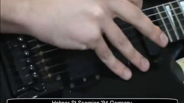 Guitarra Hohner ST Scorpion '94 Germany + Case Ibañez смотреть онлайн