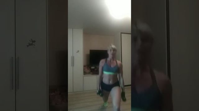 Онлайн тренировка с Даной Замотиной смотреть онлайн