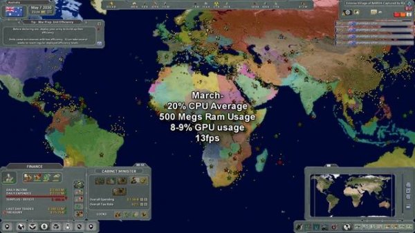 Supreme Ruler 2030 vs Supreme Ruler Ultimate Performance (Beta)