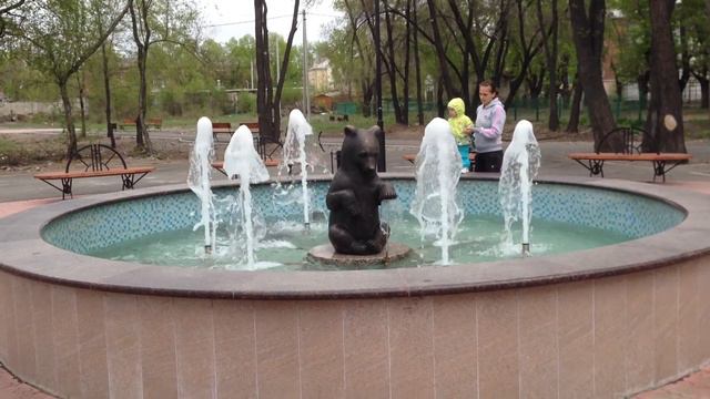 Детский фонтан в Абакане смотреть онлайн